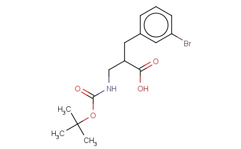 2-N-BOC-2-AMINOMETHYL-3-(3-BROMO-PHENYL)-PROPIONIC ACID